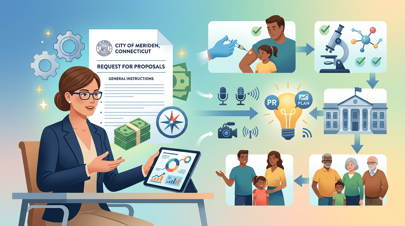 City of Meriden, Connecticut Purchasing Department Request for Proposals Media/Marketing Contractor – Immunization Education Background
