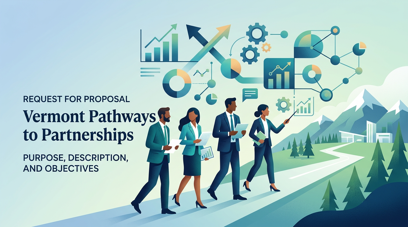 REQUEST FOR PROPOSAL Vermont Pathways to Partnerships PURPOSE, DESCRIPTION, AND OBJECTIVES