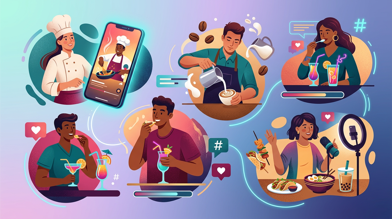 15 Tiktok Food & Beverage Influencers