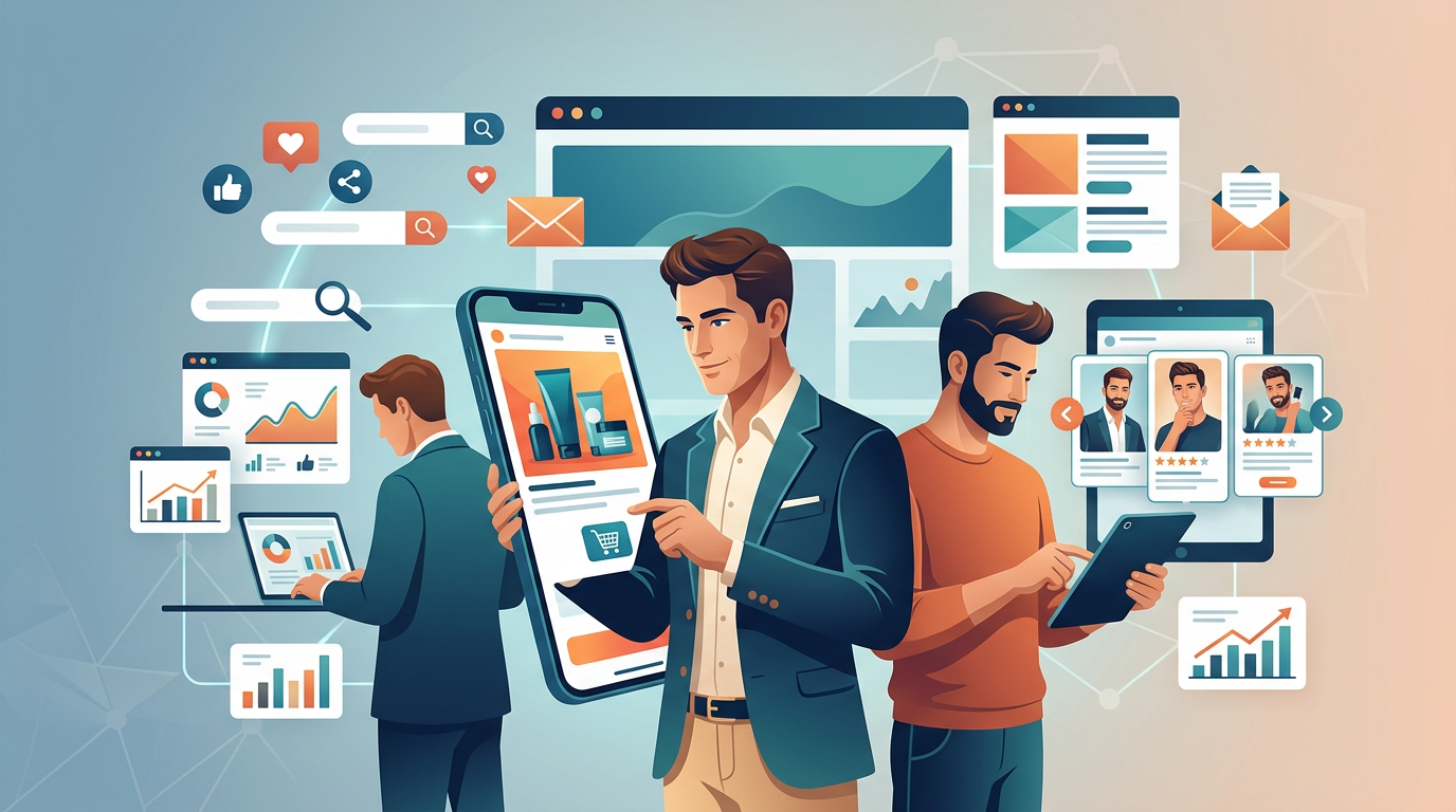 Men’s Skincare Digital Marketing Campaigns