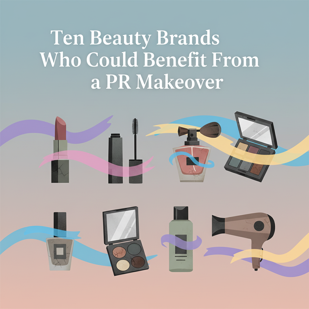 Ten Beauty Brands Who Could Benefit From a PR Makeover