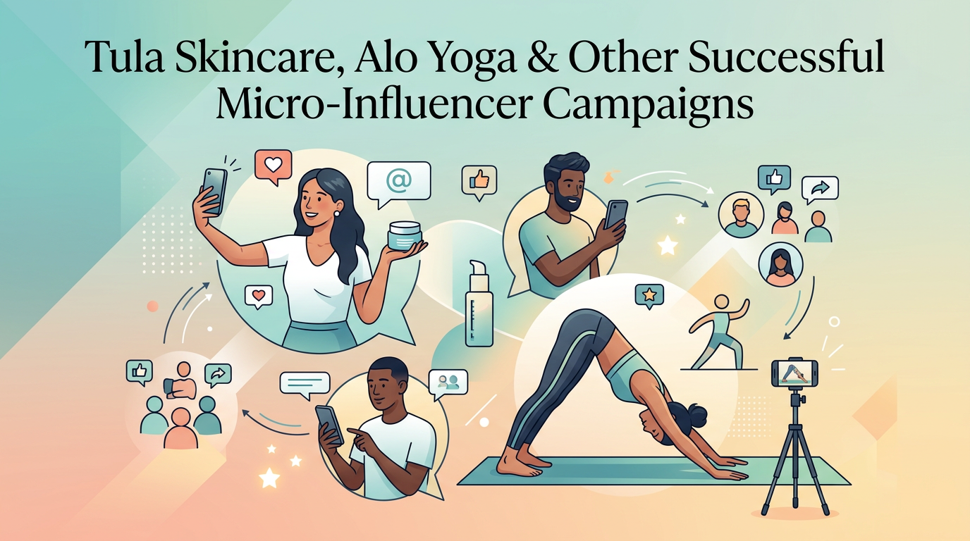 Tula Skincare, Alo Yoga & Other Successful Micro-Influencer Campaigns