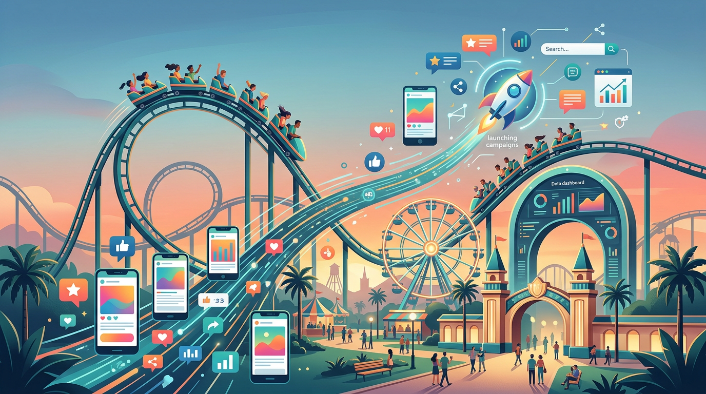 Amusement Park Digital Marketing Campaigns