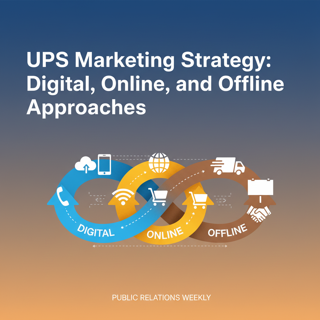 UPS Marketing Strategy: Digital, Online, and Offline Approaches