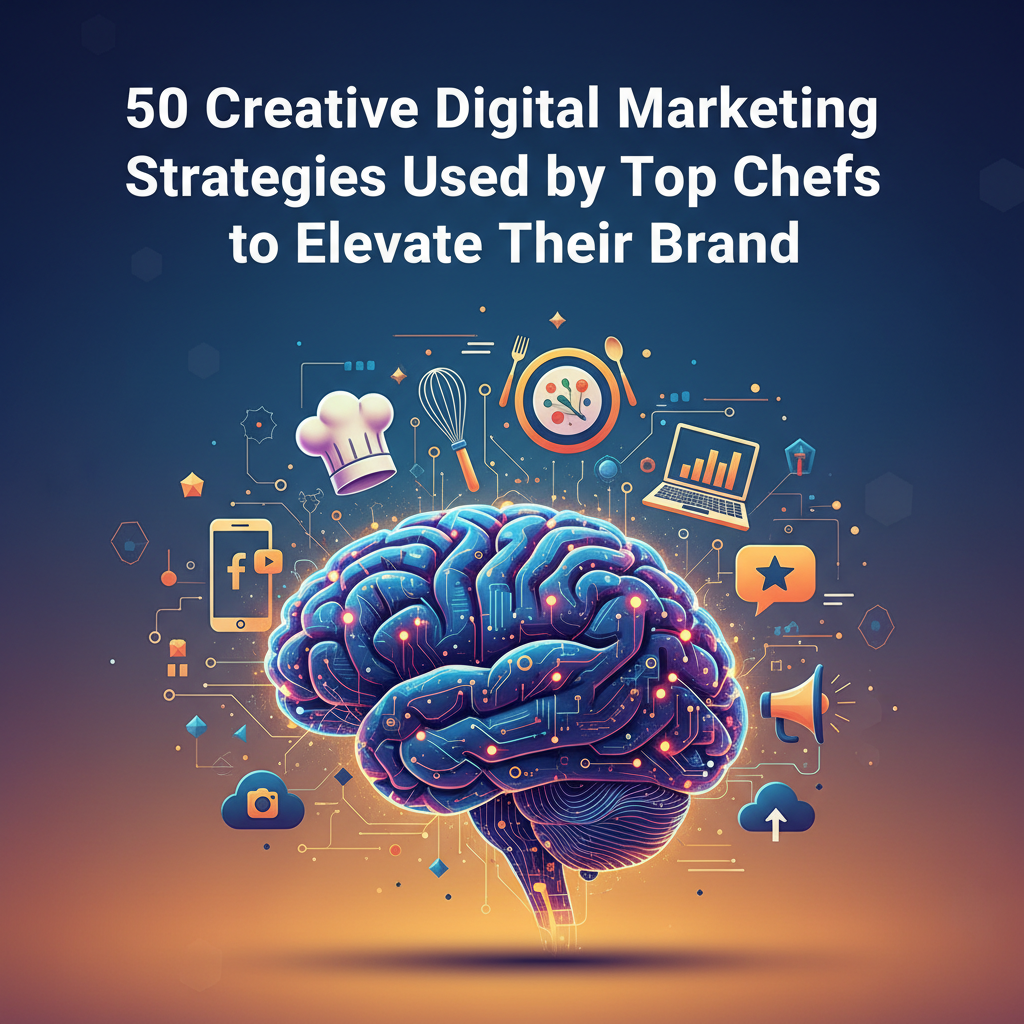 50 Creative Digital Marketing Strategies Used by Top Chefs to Elevate Their Brand