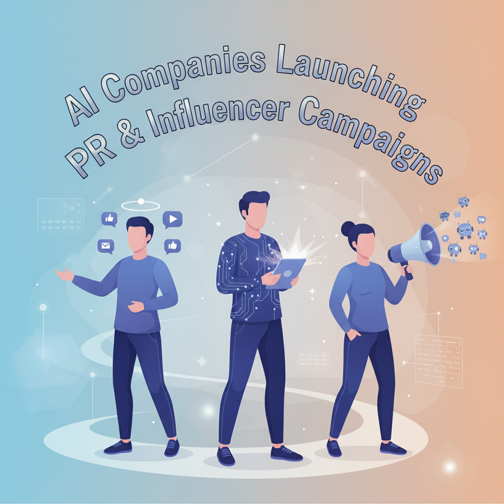 AI Companies Launching Great PR & Influencer Campaigns