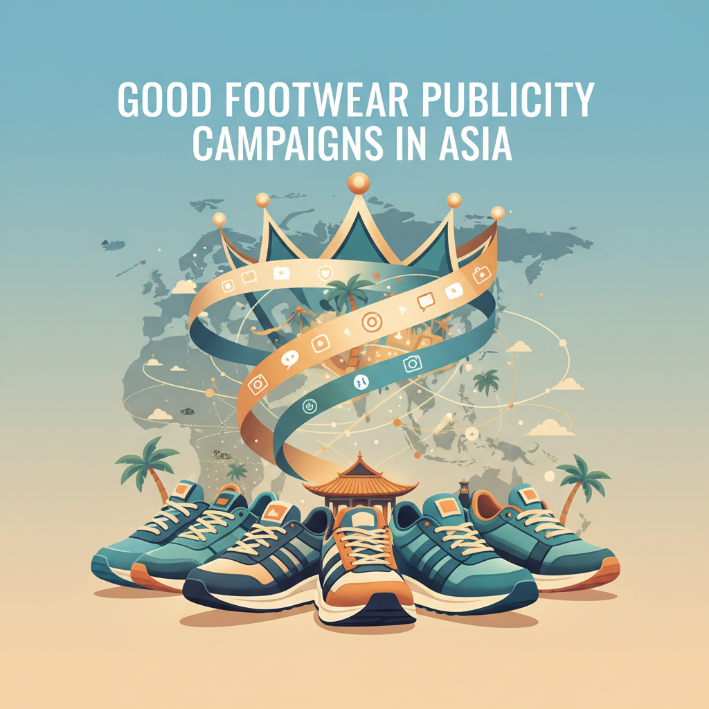 Good Footwear Publicity Campaigns In Asia