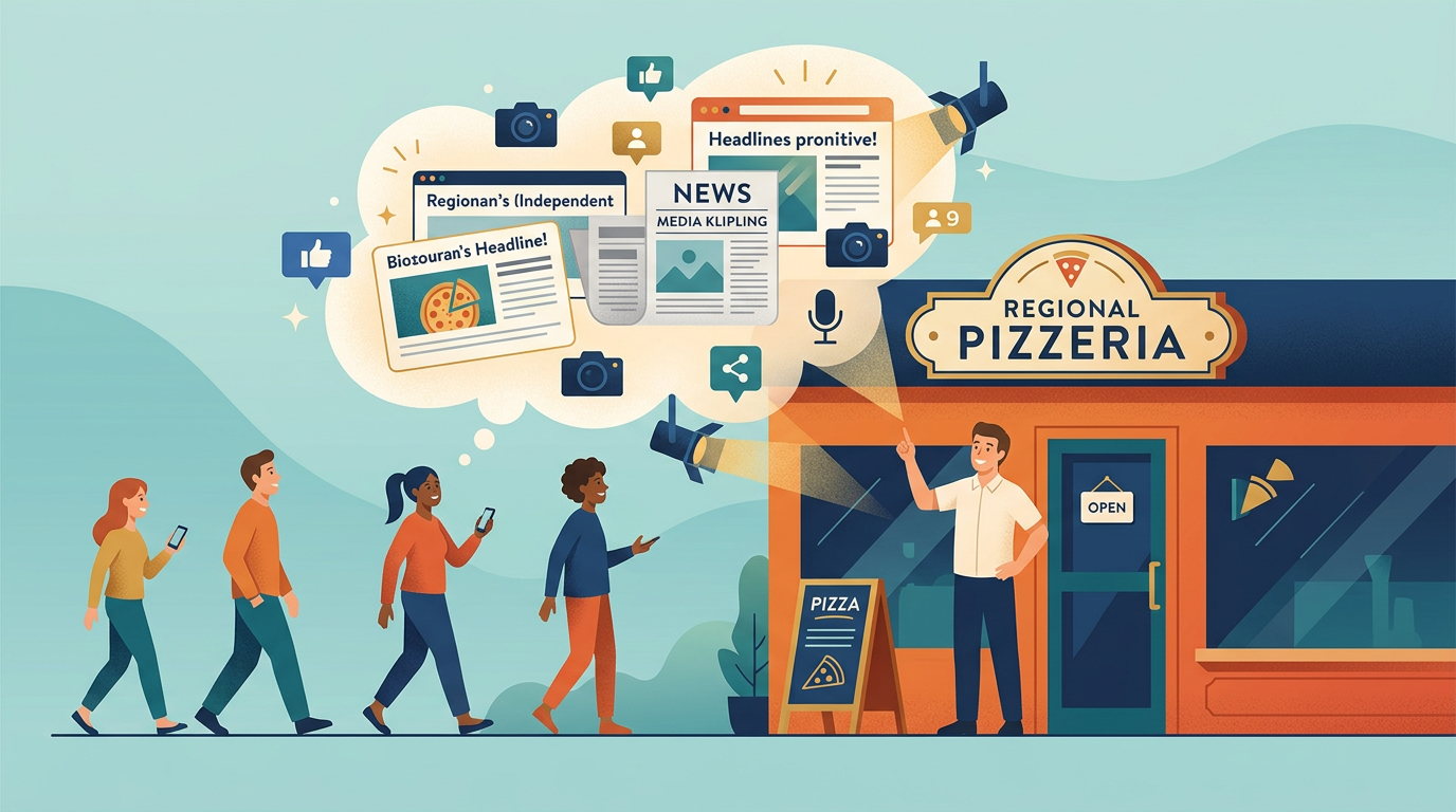 Regional Pizzerias with Strong Marketing and PR Programs