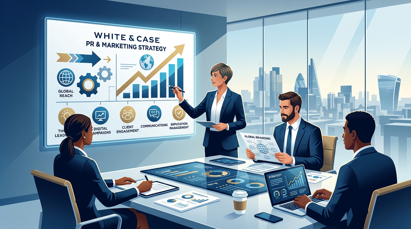 White & Case PR and Marketing Strategy