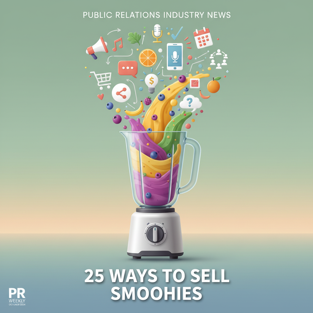 Editorial illustration for article: 25 Ways To Sell Smoothies