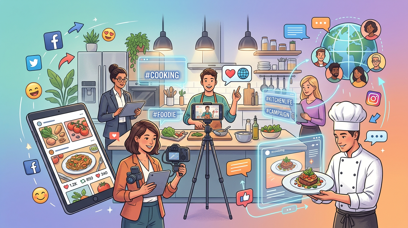 Kitchen Related Social Media Campaigns