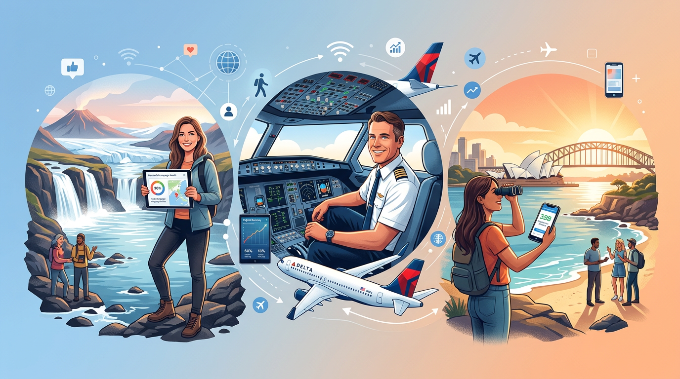 Successes In Travel Digital Marketing: Iceland, Australia & Delta