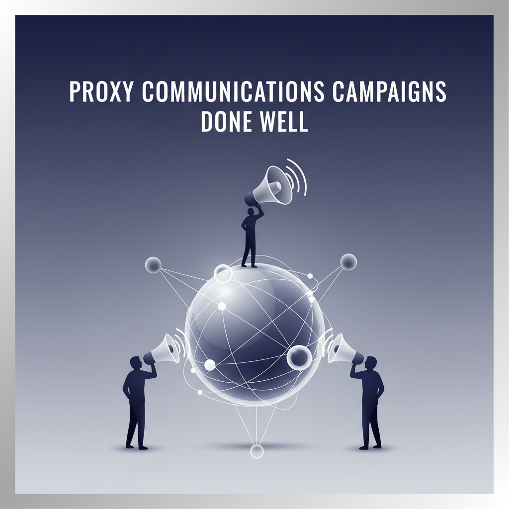 Proxy Communications Campaigns Done Well