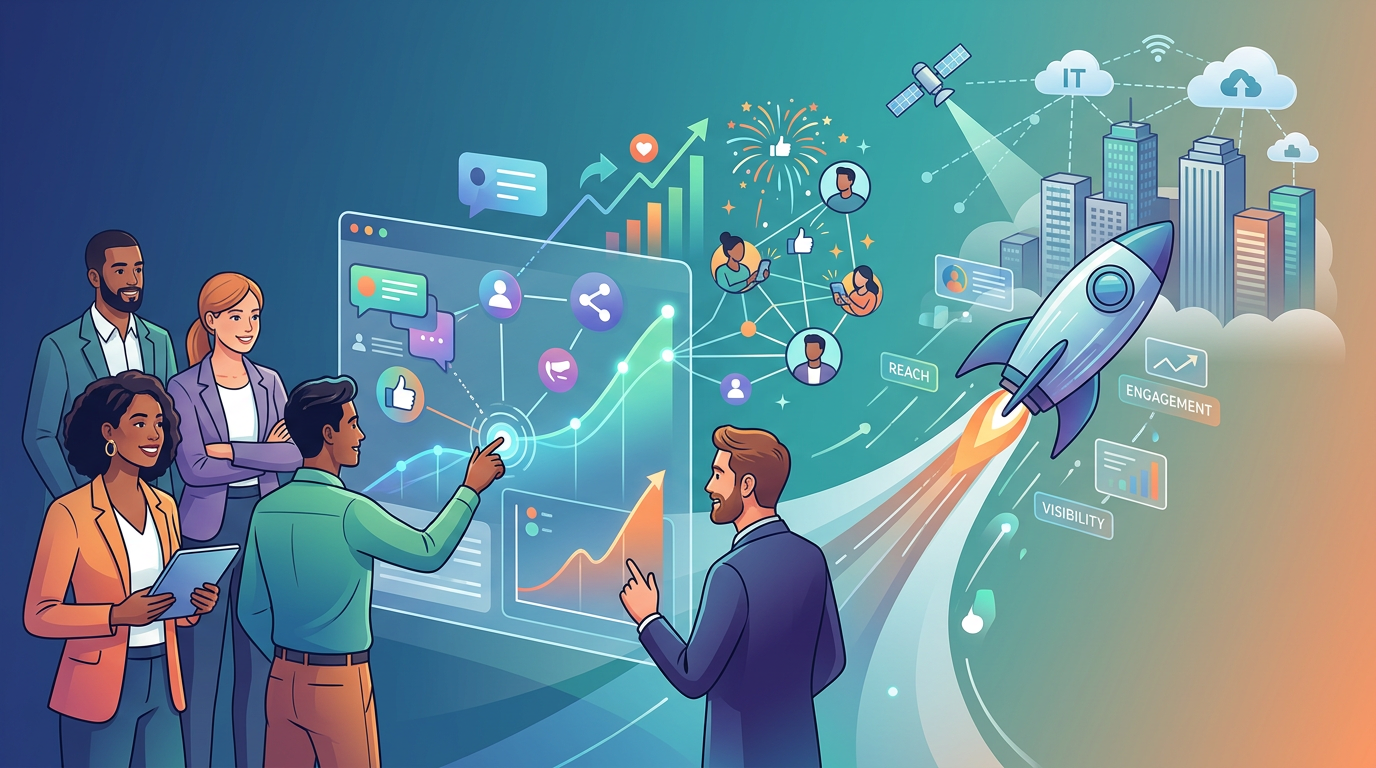 Strong Social Media Campaigns For IT Tech Companies