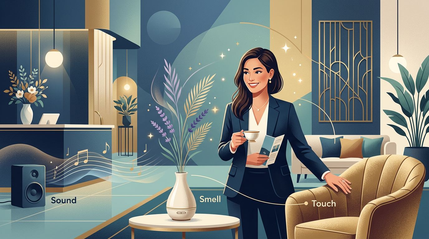 Multi-Sensory Marketing in Hospitality: How Sound, Smell, and Touch Are Shaping Guest Perceptions