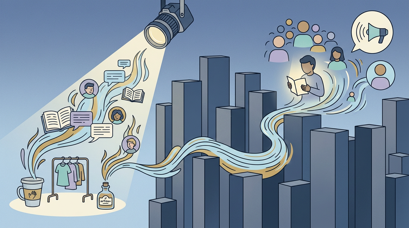 The Beauty of Storytelling: How Small Brands Use PR to Compete in a Crowded Market