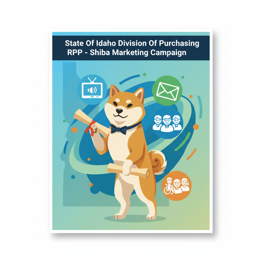 State Of Idaho Division Of Purchasing RFP - Shiba Marketing Campaign