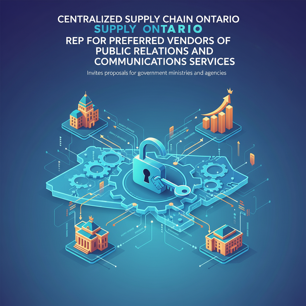 Centralized Supply Chain Ontario RFP for Preferred Vendors of Public Relations and Communications Services