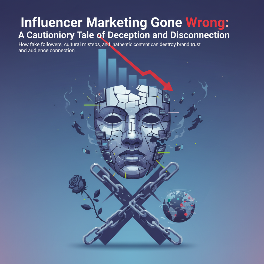 Influencer Marketing Gone Wrong: A Cautionary Tale of Deception and Disconnection