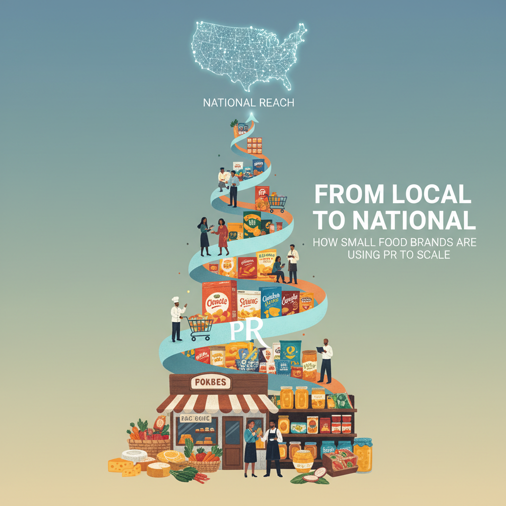 From Local to National: How Small Food Brands Are Using PR to Scale