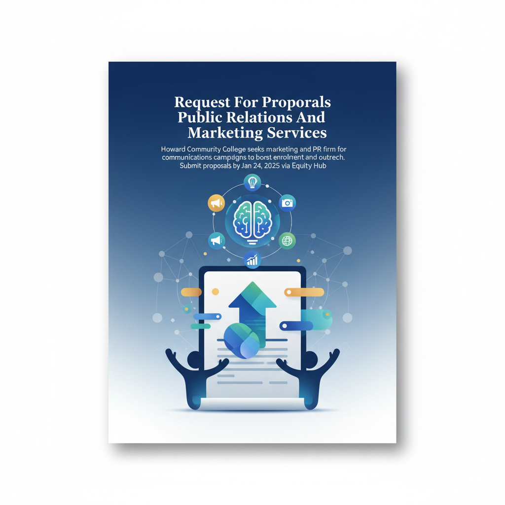 Request For Proposals Public Relations And Marketing Services