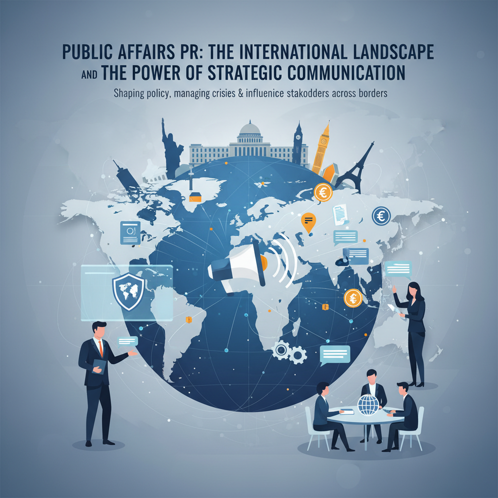 Public Affairs PR: The International Landscape and the Power of Strategic Communication
