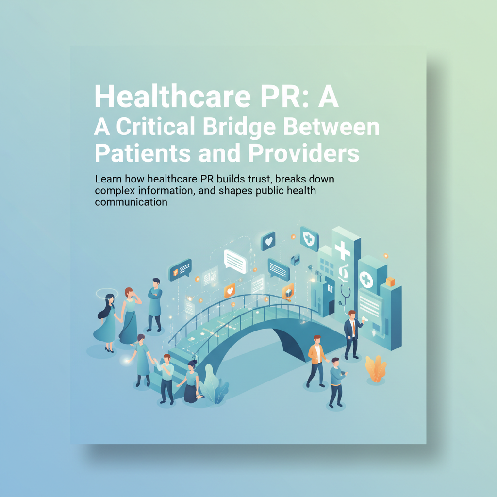 Healthcare PR: A Critical Bridge Between Patients and Providers