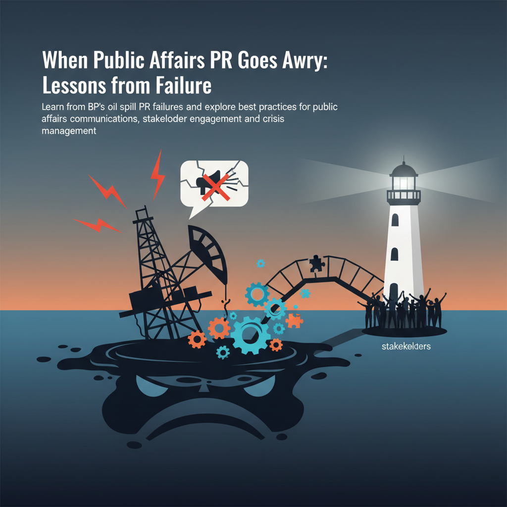 When Public Affairs PR Goes Awry: Lessons from Failure