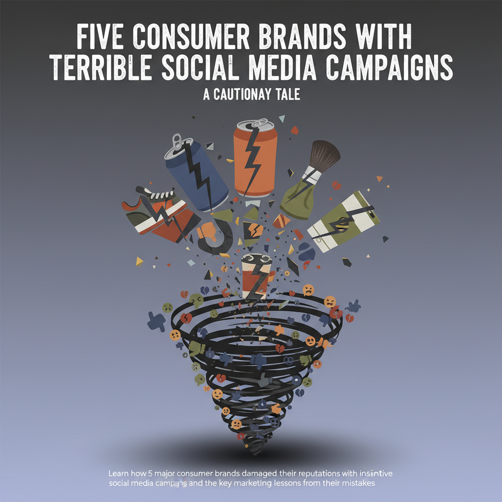 Five Consumer Brands with Terrible Social Media Campaigns: A Cautionary Tale