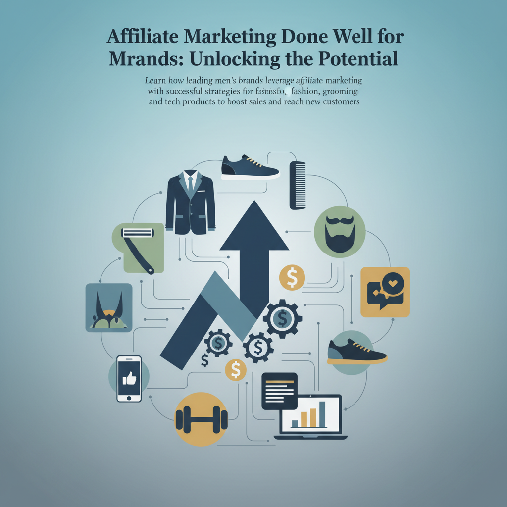 Affiliate Marketing Done Well for Men’s Brands: Unlocking the Potential