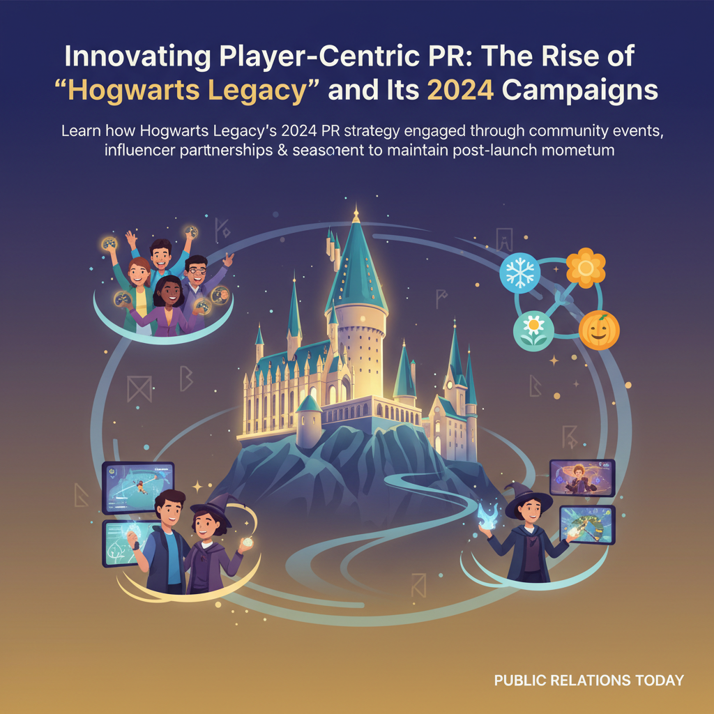 Innovating Player-Centric PR: The Rise of "Hogwarts Legacy" and Its 2024 Campaigns