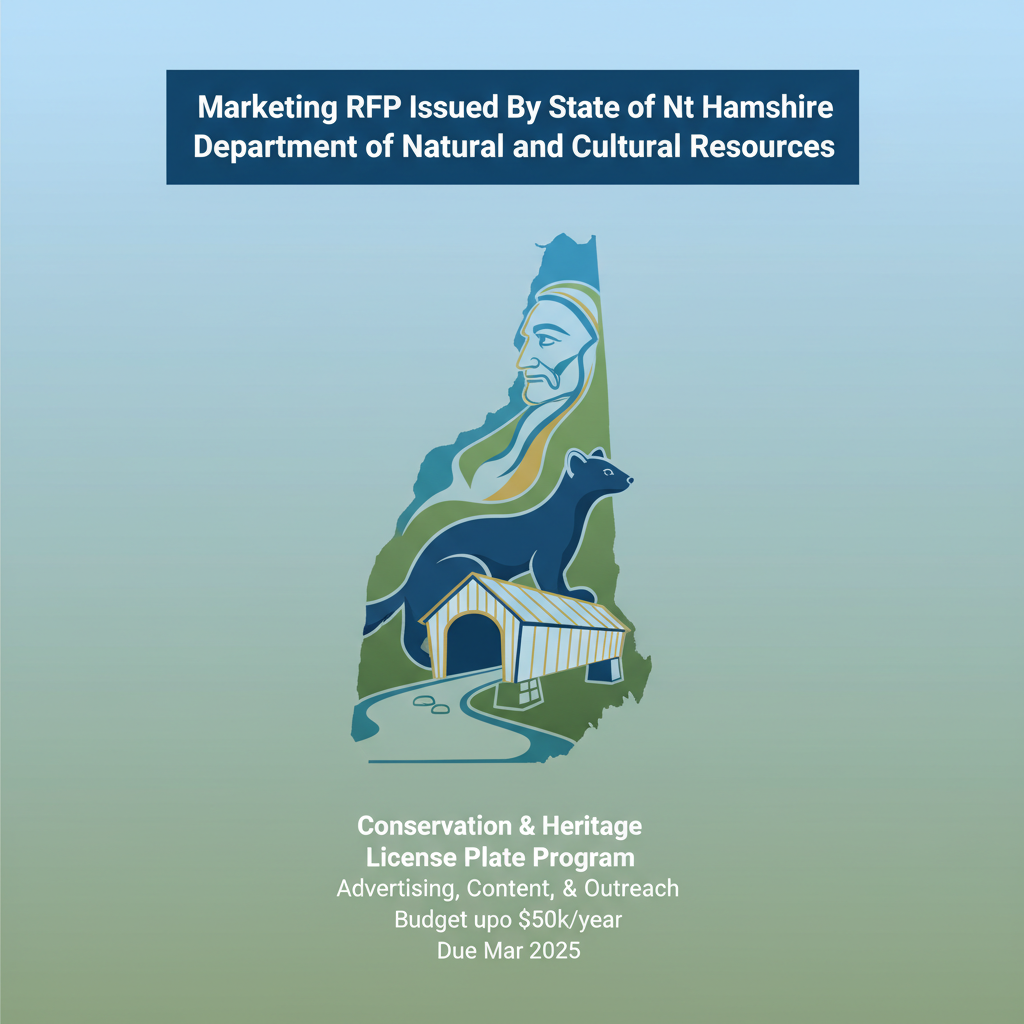 Marketing RFP Issued By State of New Hampshire Department of Natural and Cultural Resources