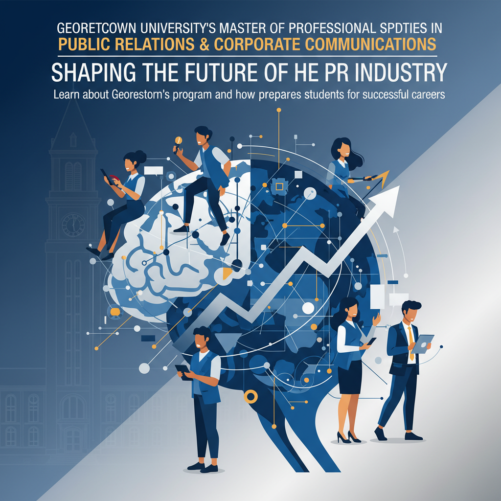 Georgetown University's Master of Professional Studies in Public Relations & Corporate Communications: Shaping the Future of the PR Industry
