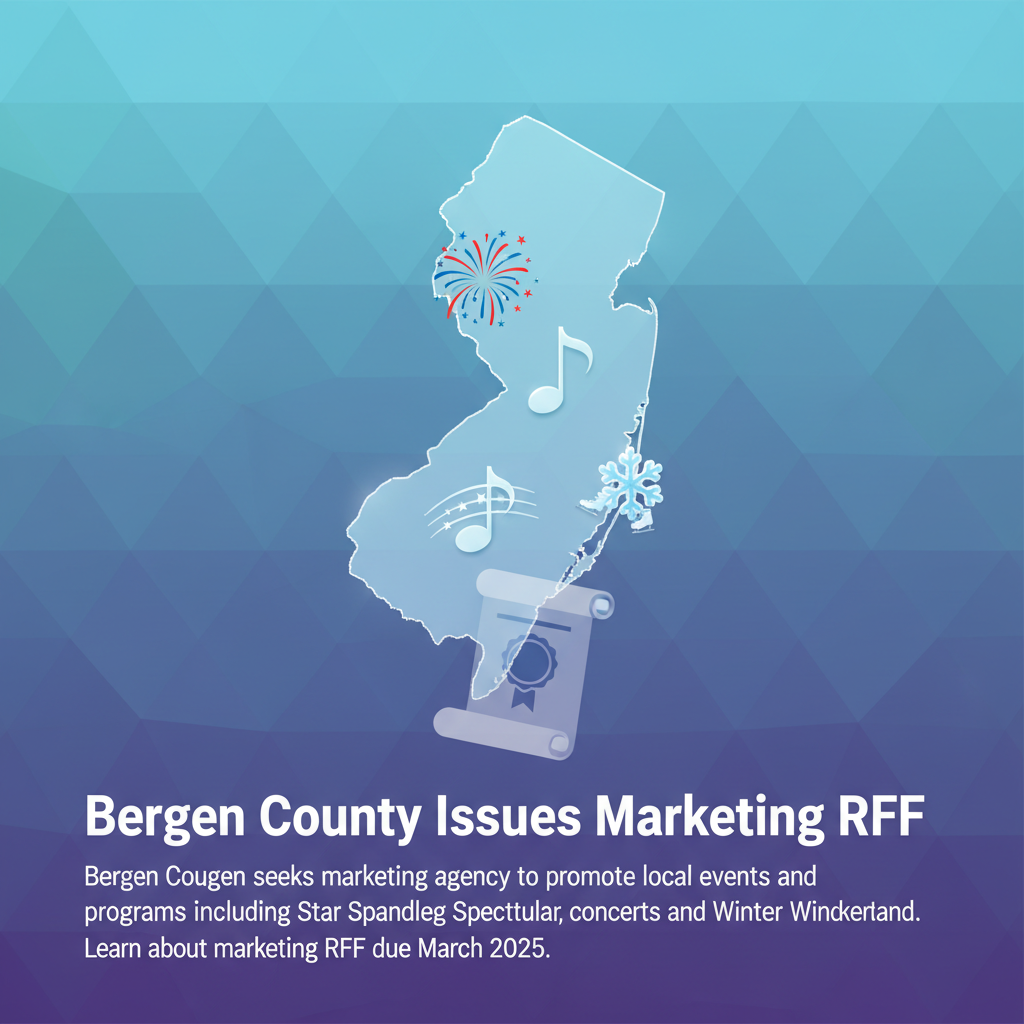 Bergen County Issues Marketing RFP