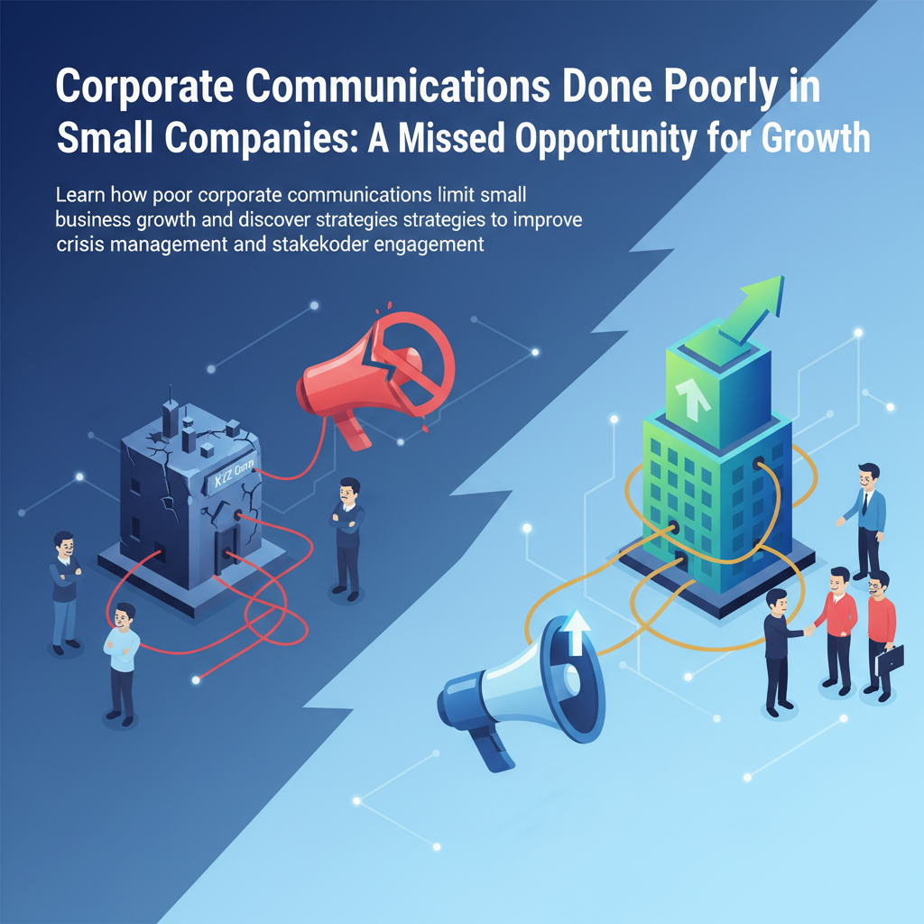 Corporate Communications Done Poorly in Small Companies: A Missed Opportunity for Growth