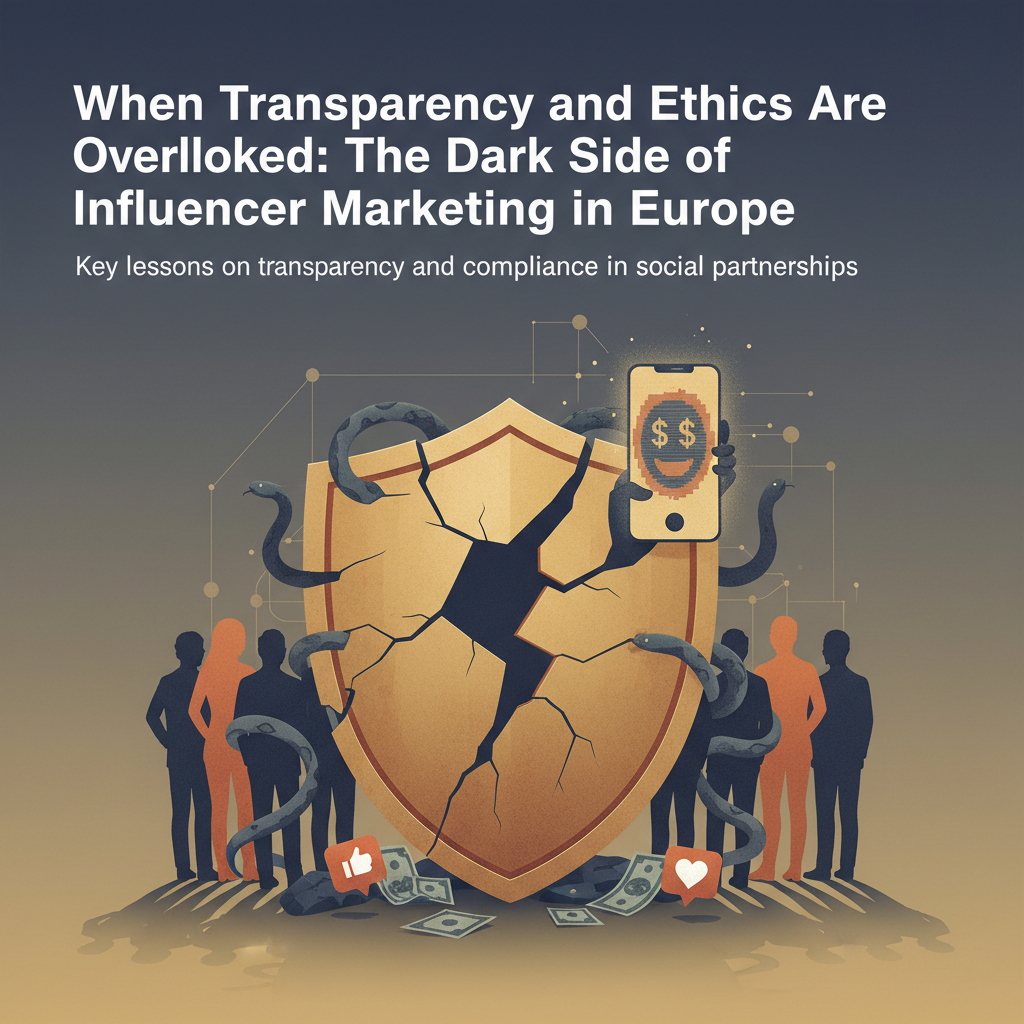 When Transparency and Ethics Are Overlooked: The Dark Side of Influencer Marketing in Europe