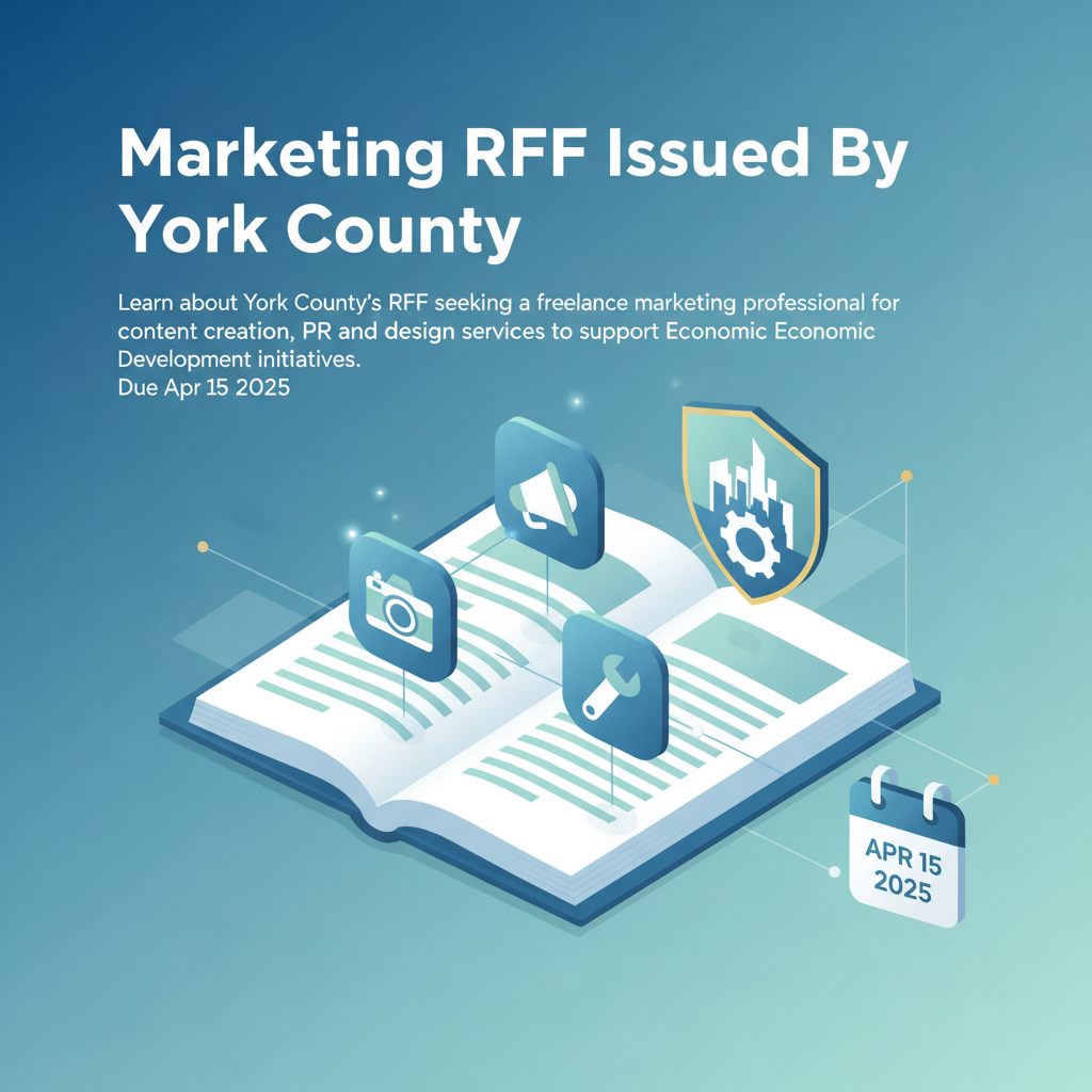Marketing RFP Issued By York County