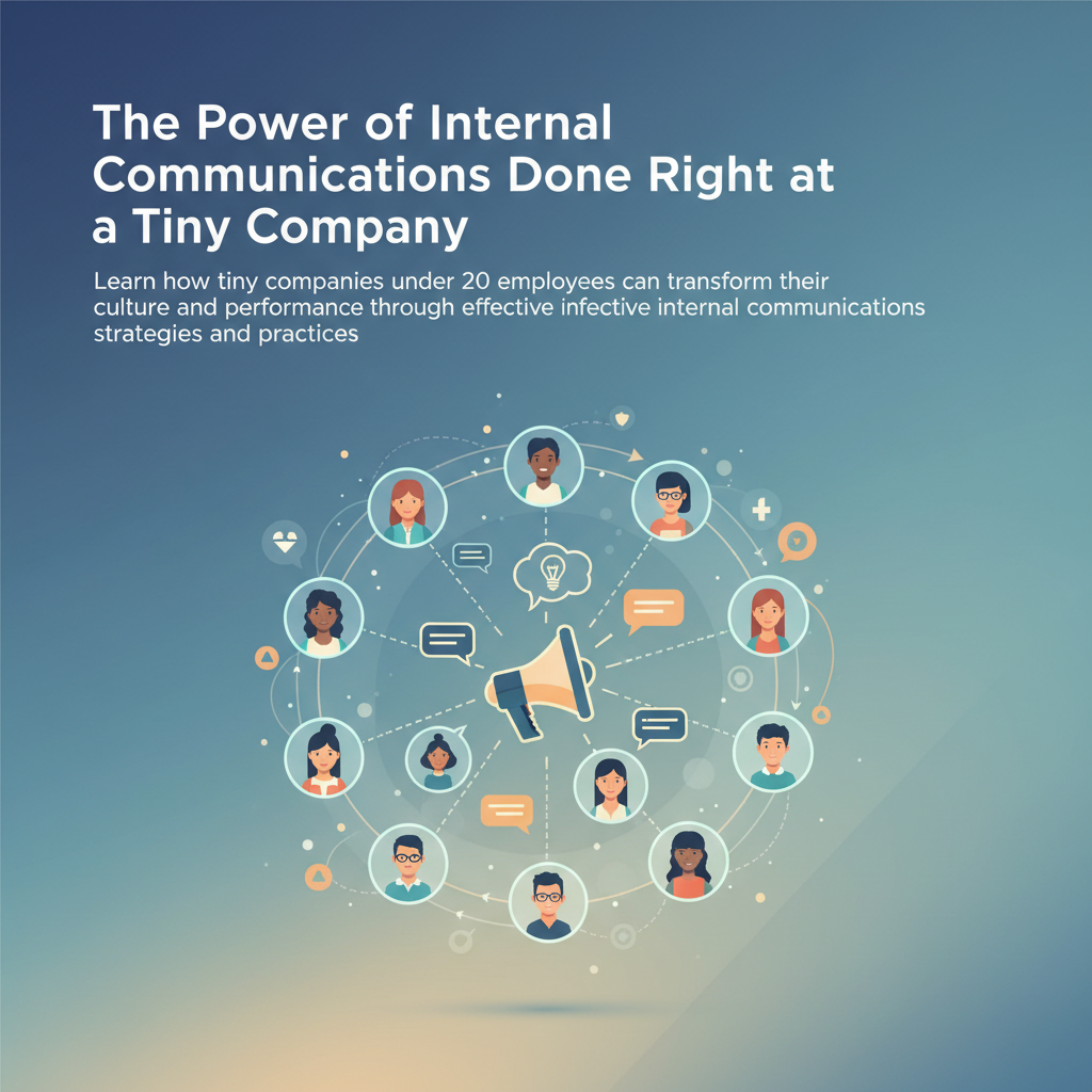 The Power of Internal Communications Done Right at a Tiny Company