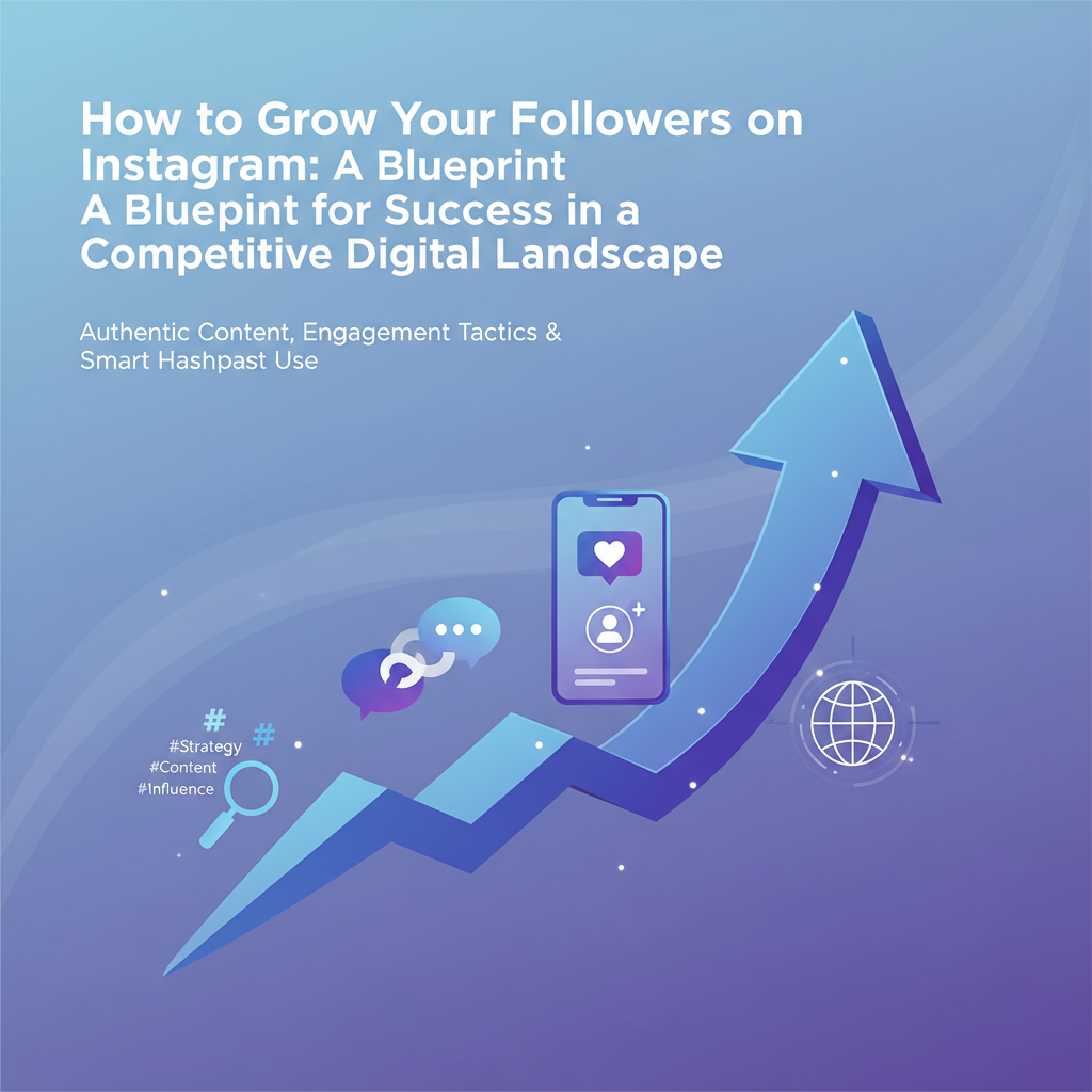How to Grow Your Followers on Instagram: A Blueprint for Success in a Competitive Digital Landscape