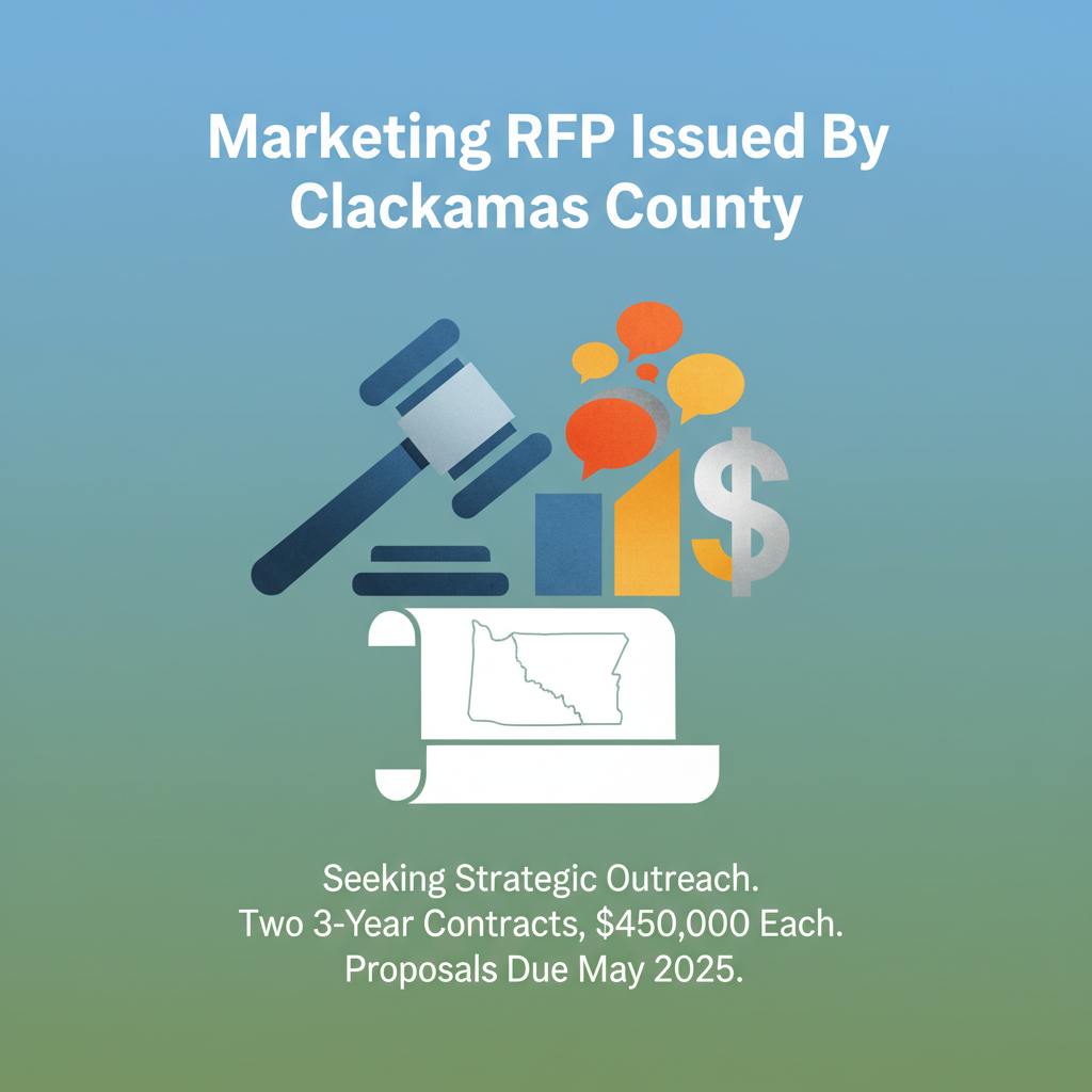 Marketing RFP Issued By Clackamas County