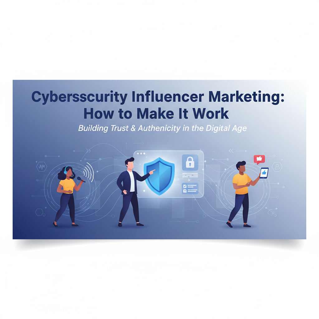 Cybersecurity Influencer Marketing: How to Make It Work