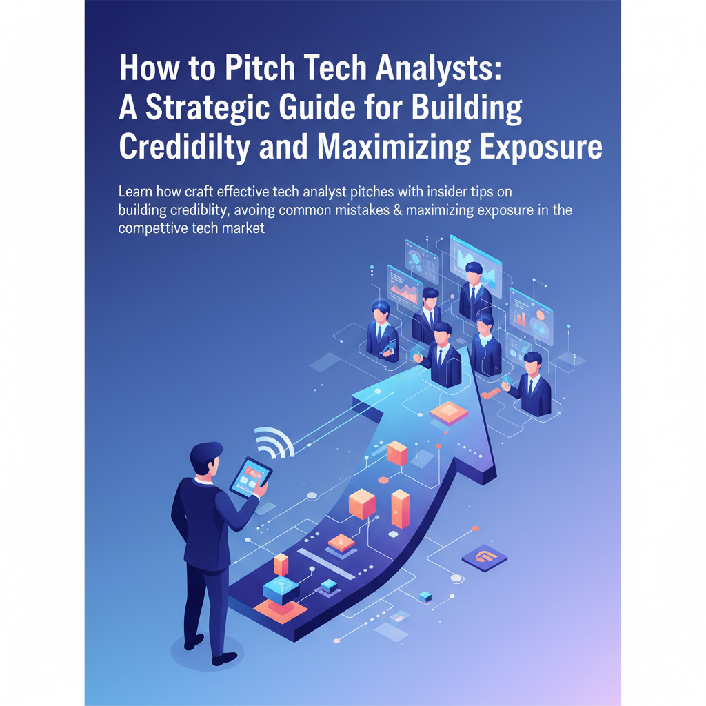 How to Pitch Tech Analysts: A Strategic Guide for Building Credibility and Maximizing Exposure