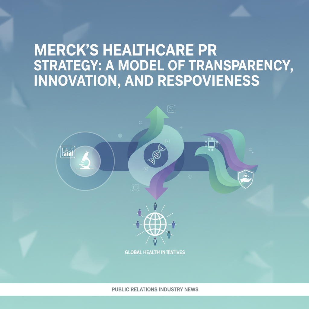Merck's Healthcare PR Strategy: A Model of Transparency, Innovation, and Responsiveness