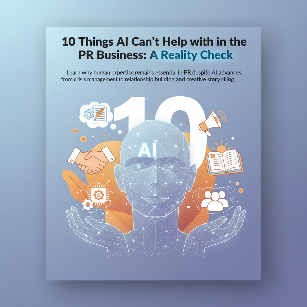 10 Things AI Can’t Help with in the PR Business: A Reality Check