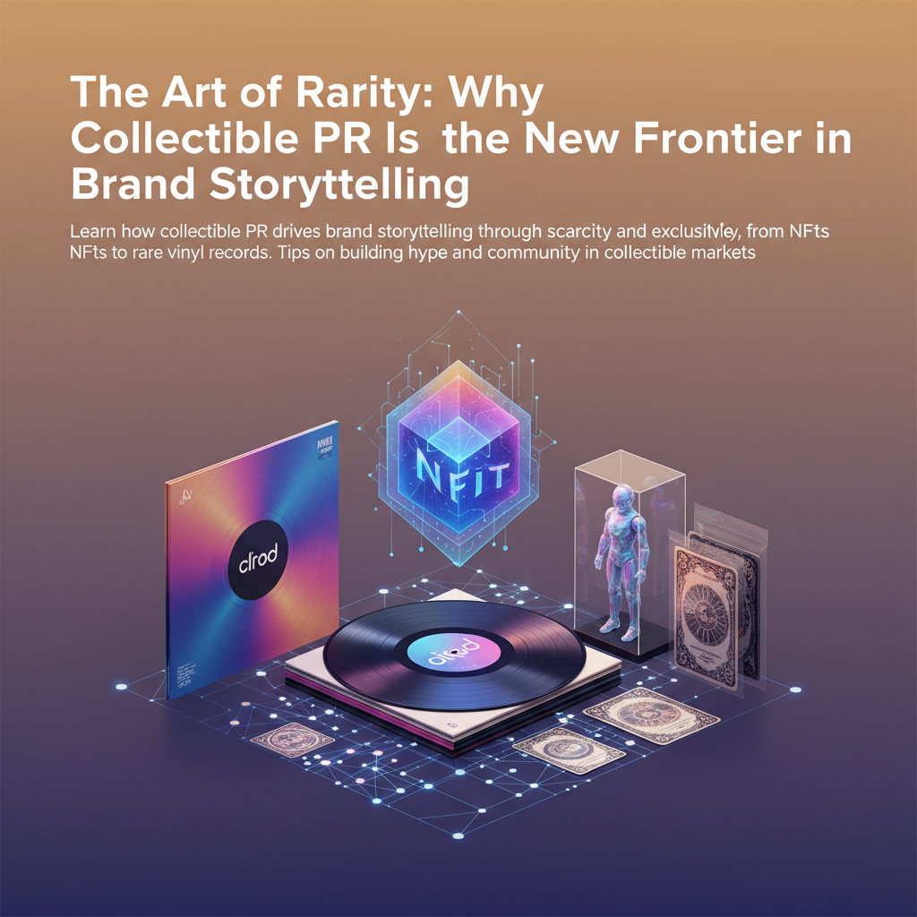 The Art of Rarity: Why Collectible PR Is the New Frontier in Brand Storytelling