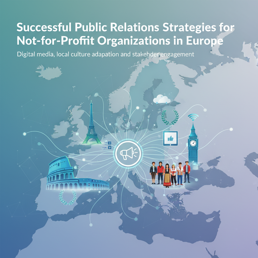 Successful Public Relations Strategies for Not-for-Profit Organizations in Europe