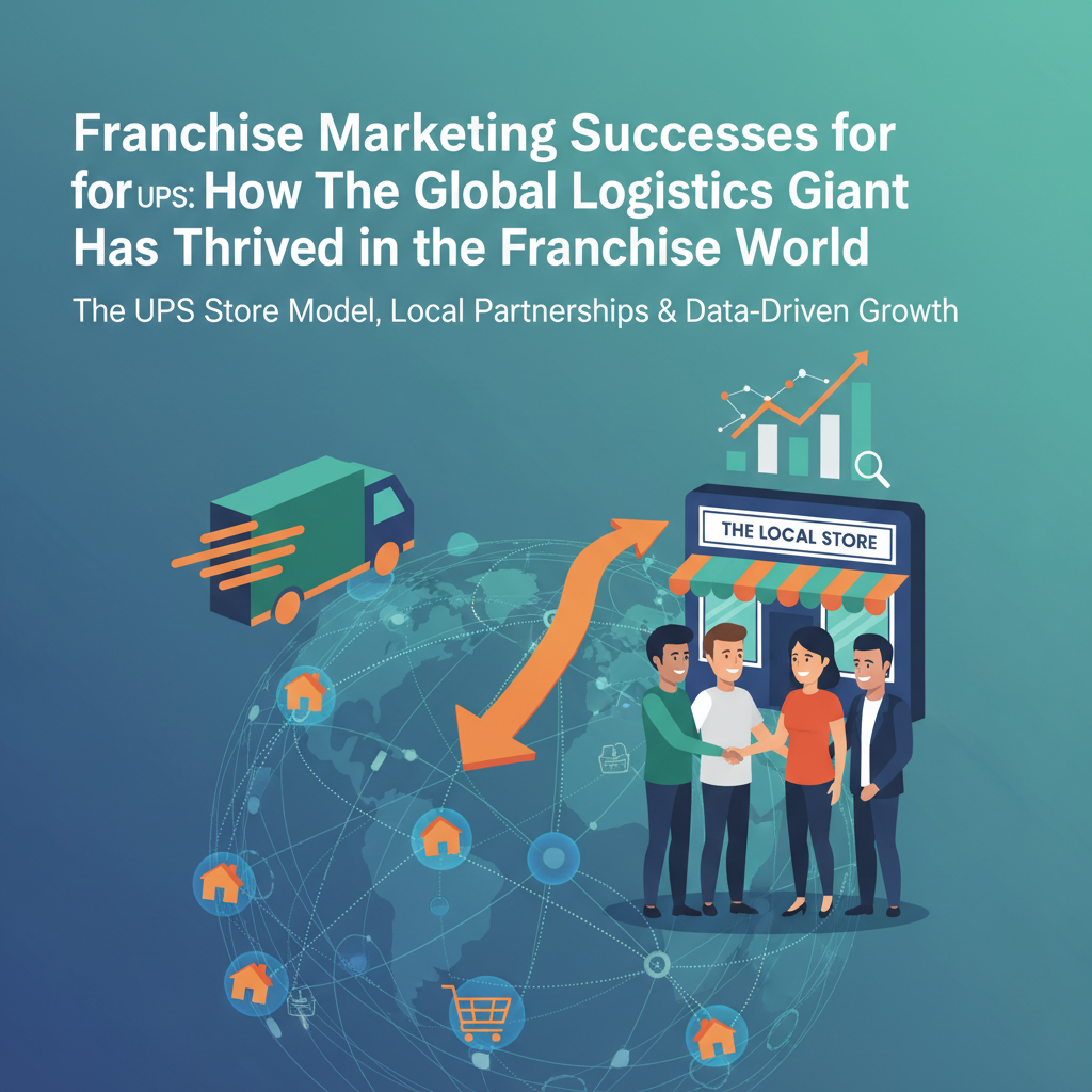 Franchise Marketing Successes for UPS: How The Global Logistics Giant Has Thrived in the Franchise World