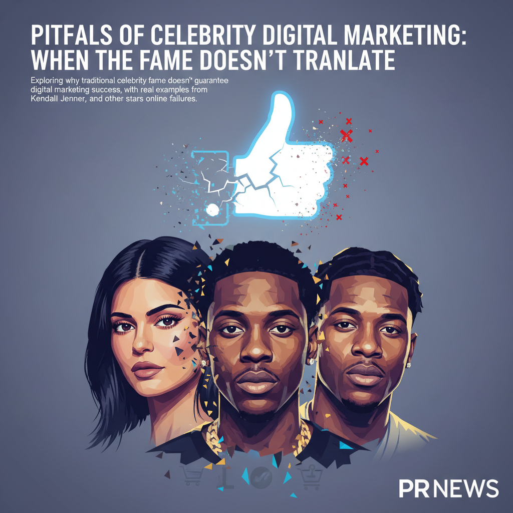 Pitfalls of Celebrity Digital Marketing: When the Fame Doesn’t Translate
