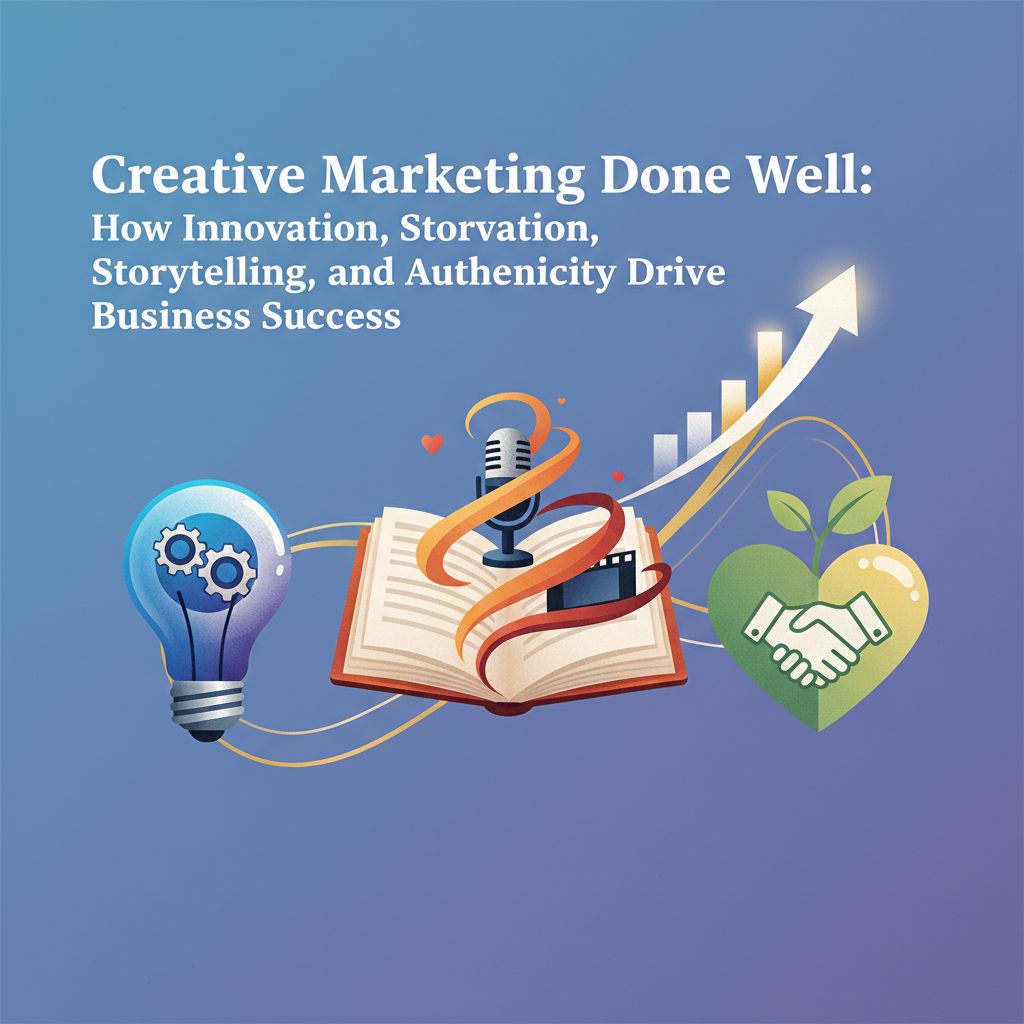 Creative Marketing Done Well: How Innovation, Storytelling, and Authenticity Drive Business Success
