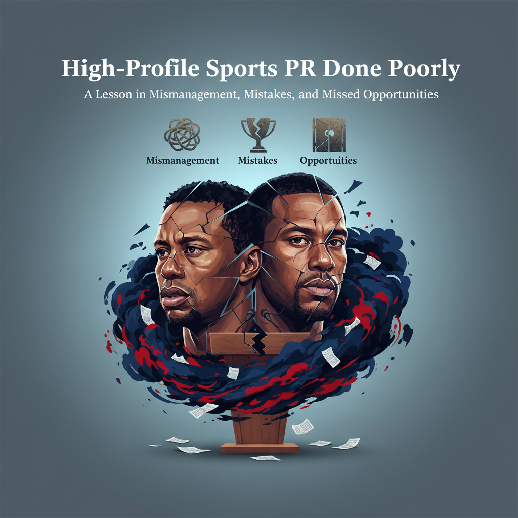 High-Profile Sports PR Done Poorly: A Lesson in Mismanagement, Mistakes, and Missed Opportunities